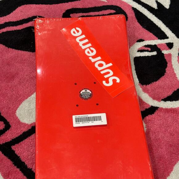 Supreme Uncut Box Logo Skateboard Deck - Red - Picture 4 of 4